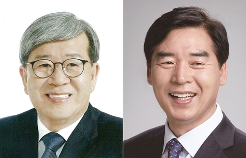장세호 더불어민주당 경북도당 위원장(사진 왼쪽)과 오중기 전 위원장