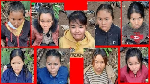 '체포돼도 결연'…쿠데타 미얀마 군부에 맞선 여성 간호병 9명