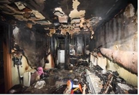 종로구 평창동 주택 지하 1층서 불…주민 6명 대피