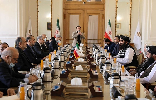 이란-탈레반 외교 수장 회담