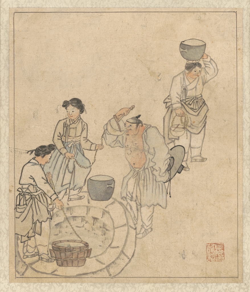 김홍도 풍속화