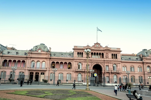 '핑크 하우스'로 불리는 아르헨티나 대통령궁 '카사 로사다' 