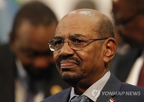 쿠데타로 축출된 수단 전 대통령 바시르(2019.4.12)