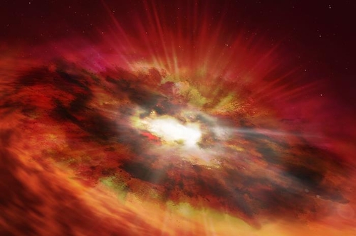 초기 우주 초대질량블랙홀 '잃어버린 고리' 찾았다