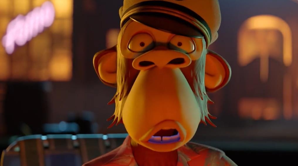 '지루한 원숭이' 메타버스 게임 소개 동영상의 한 장면
