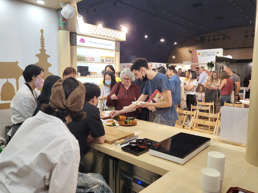 '테이스트 오브 파리'에서 선보인 한국 사찰 음식