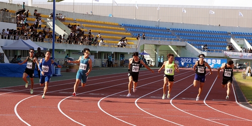 김국영, KBS배 육상 남자 100ｍ 10초14로 우승