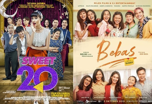 '수상한 그녀'를 리메이크한 '스위트20'(왼쪽)와 '써니'를 리메이크 한 '베바스'[CJ엔터테인먼트 제공. 재판매 및 DB 금지]