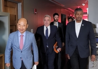 캠벨, 한미동맹재단·주한미군전우회와 간담회…