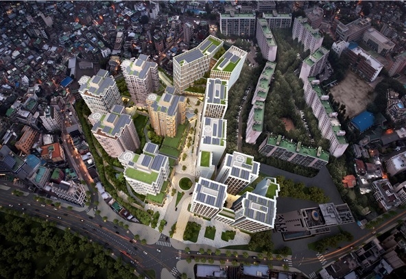 서울 용산구 유엔사 부지 복합개발사업 조감도