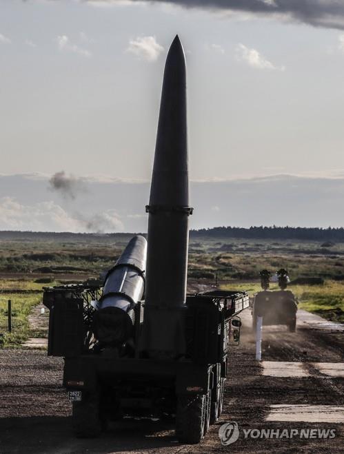 러시아 단거리 탄도미사일 이스칸데르-M