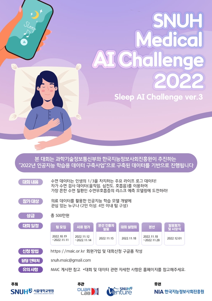 수면무호흡증 위험도 예측 AI 경진대회