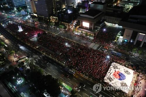 2018년 러시아 월드컵 당시 광화문광장 거리응원