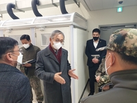 [동정] 박찬운 인권위 군인권보호관, 국군교도소 방문