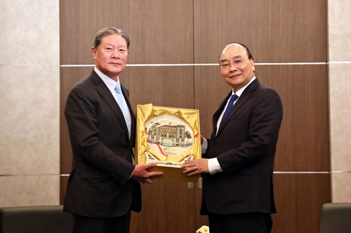 GS건설, 베트남 국가주석과 경제협력 방안 논의