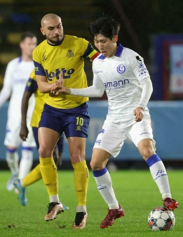 홍현석(오른쪽) 경기 모습