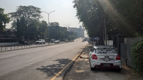 '쿠데타 2년' 미얀마서 침묵시위…한산한 양곤 거리
