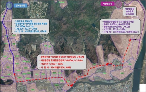 김해시 수돗물 안전장치 강화…비상공급망 구축사업 돌입