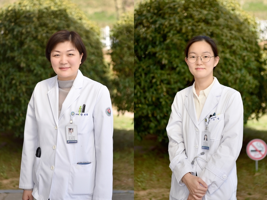 화순전남대병원 혈액종양내과 안재숙(왼쪽)·송가영 교수