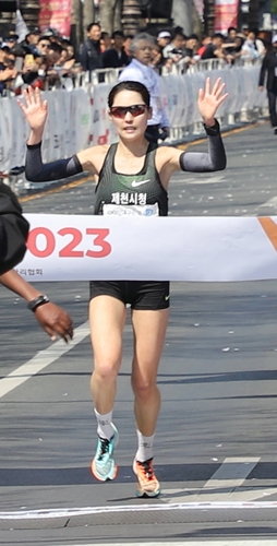 최경선, 대구마라톤 여자 국내부 우승