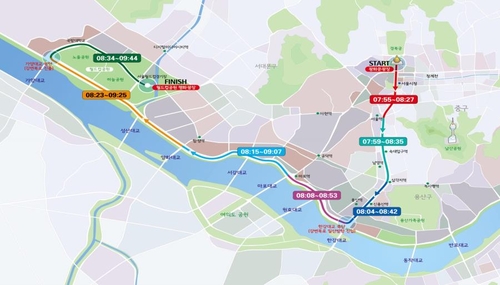'2023 서울 자전거 대행진' 교통통제 정보