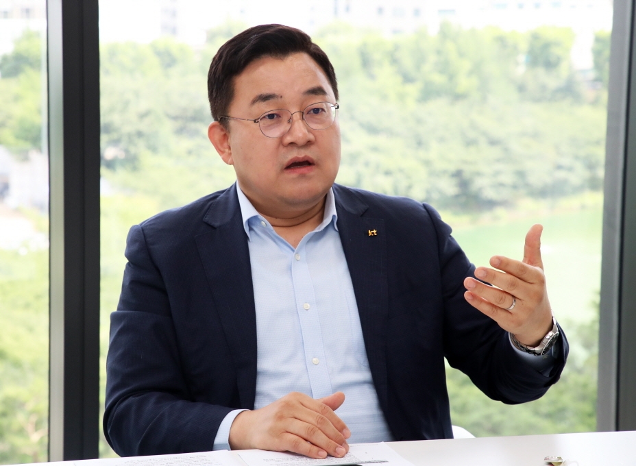 송재호 KT AI·DX융합사업부문장(부사장)