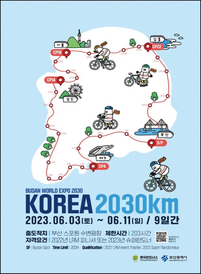KOREA 2030㎞ 포스터
