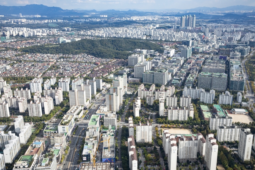 일산신도시 전경