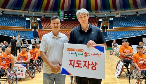 농구 국가대표 출신 조동기 감독, 휠체어농구 '명장'으로 변신