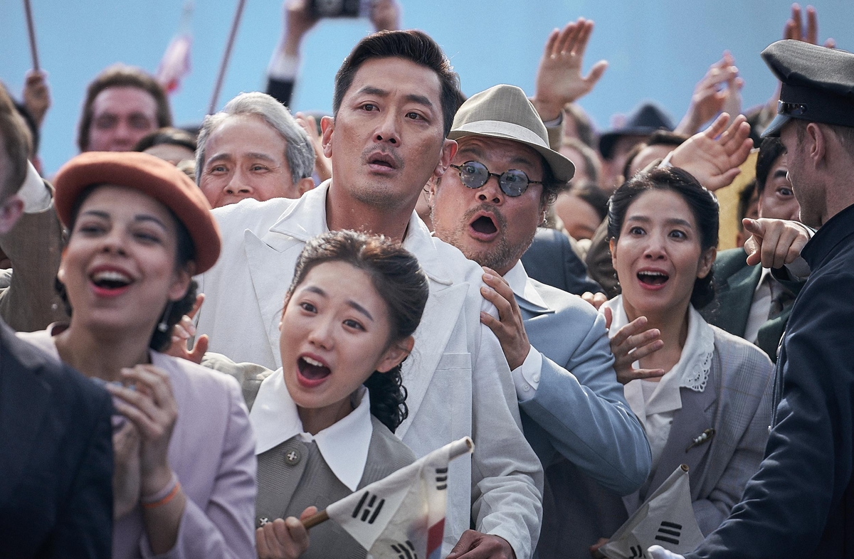 영화 '1947 보스톤'의 한 장면
