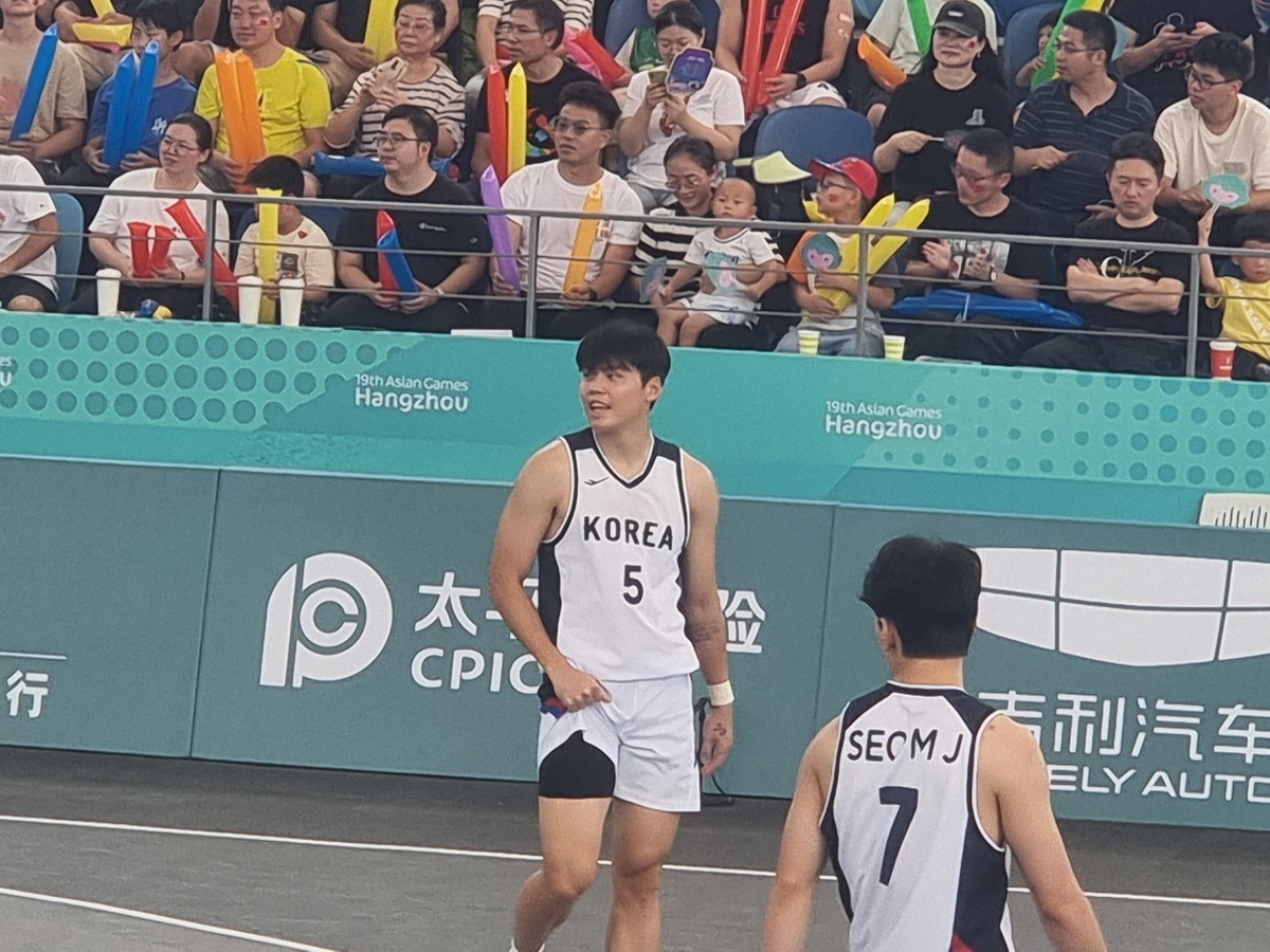 3대3 농구 대표팀의 김동현