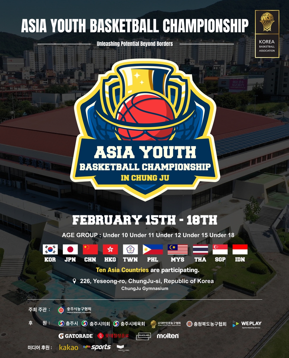Asia Youth Basketball Championship Poster