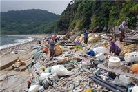 한려해상·다도해 15개 섬에서 작년 수거된 해양쓰레기 430t