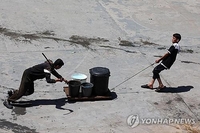 마실 물조차…"가자지구 수도·위생시설 절반이 파손"