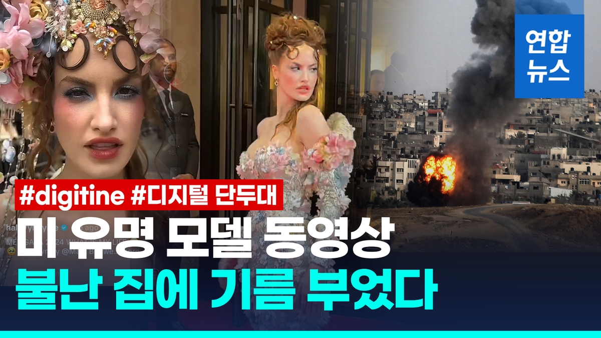 [영상] 패션쇼엔 열광, 가자전쟁엔 침묵…'디지털단두대' 오른 미 셀럽 - 2