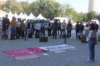 "소녀상 함께 지키겠다" 일본인들 베를린서 연대집회