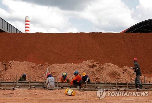 인도네시아 보크사이트 처리 공장