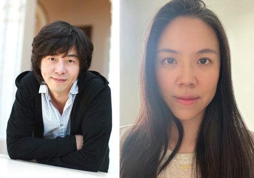 드림웍스의 한국인 애니메이터 허현(왼쪽)과 박혜정