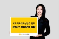 KB운용 'KB 미국대표성장주 펀드' 순자산 3천억 돌파