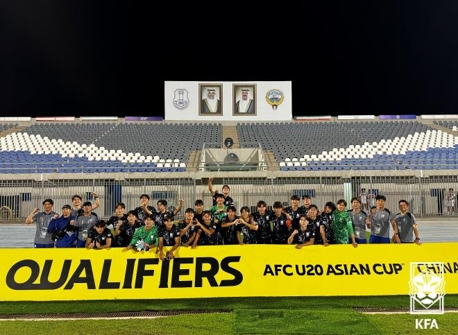 지난해 9월 AFC U-20 아시안컵 예선에서 4전 전승을 따낸 한국 U-19 대표팀