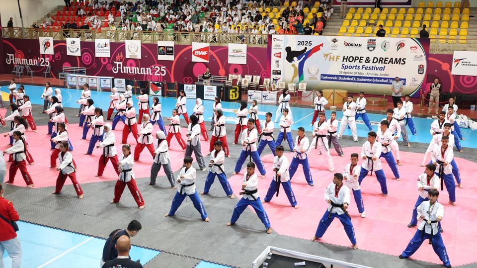 태권도 주축 난민 청소년 스포츠 축제, 요르단 난민 캠프서 폐막