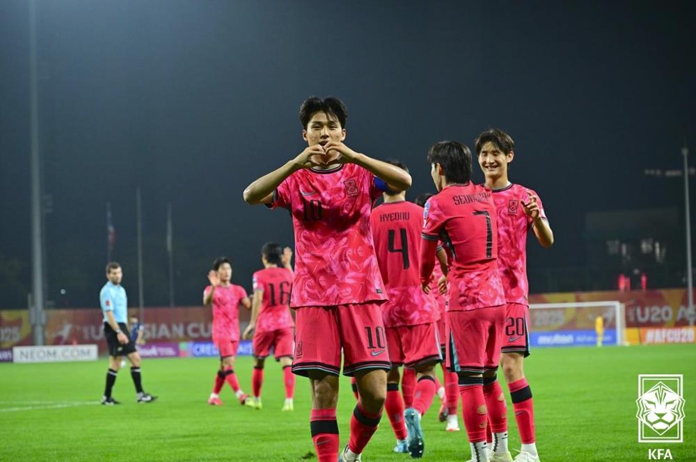 U-20 대표팀의 김태원