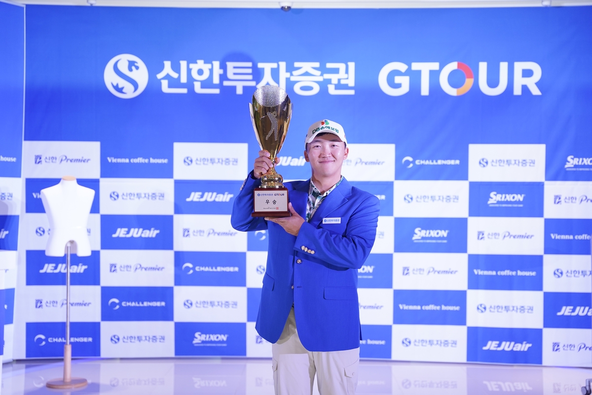 김홍택, 골프존 G투어 4차 대회 우승…통산 15승 달성