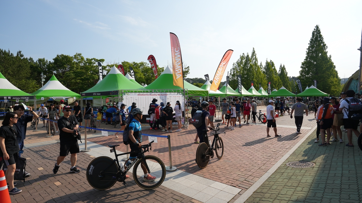 아이언맨 70.3 고성 대회