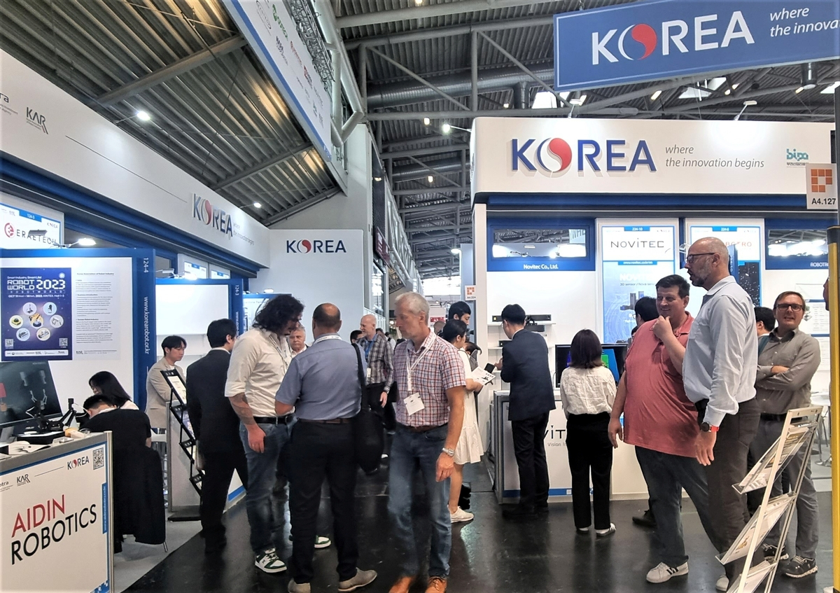코트라·로봇산업협회, 독일 뮌헨 자동화 전시회서 한국관 운영