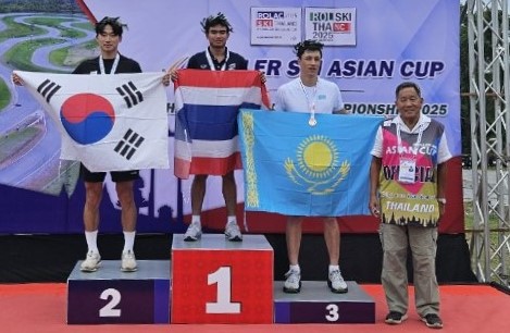 이건용, 롤러스키 아시안컵 남자 스프린트 클래식 은메달