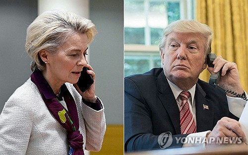 미국·EU 무역협상 막판진통…"자동차·농산물 관세가 걸…