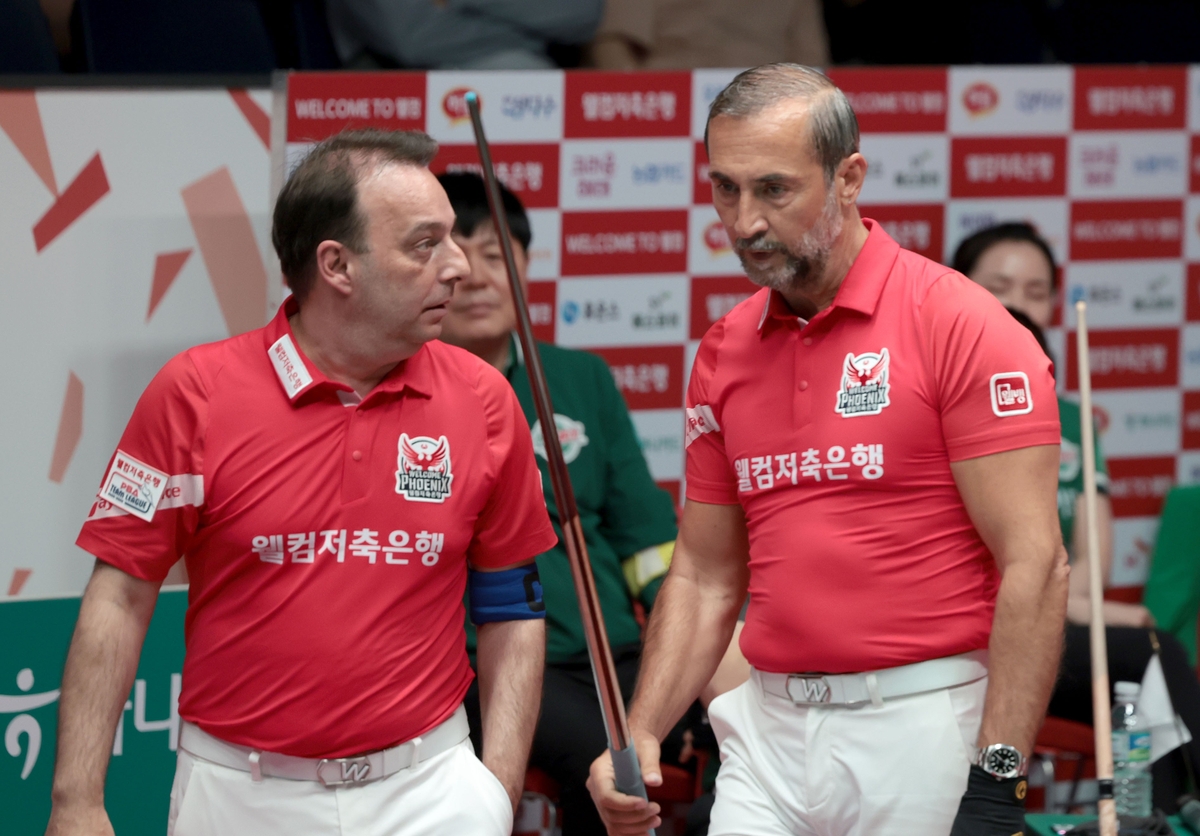 웰컴저축은행, PBA 팀리그 2위 도약…SK렌터카 맹추격