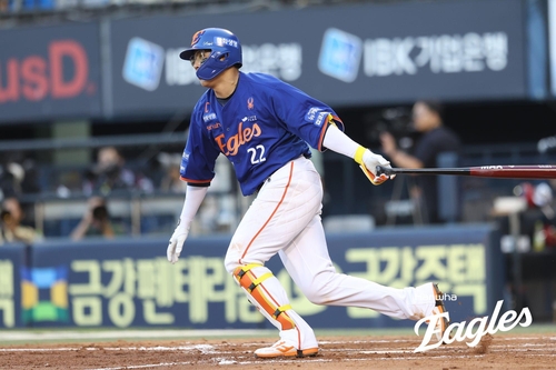 '채은성 역전타' 한화, NC에 9-2 역전승…5연승 질주