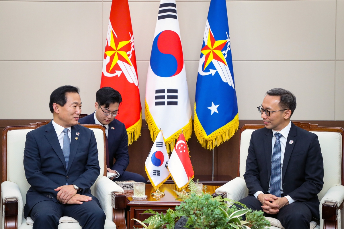 한·싱가포르 국방차관 회담